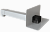 Парапетная воронка с листвоуловителем и отводом VC-PVC 100x100x650 детальное изображения