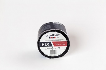 Лента самоклеящаяся Gruntflex FIX (Грунтфлекс Фикс) односторонняя 10x10 как выглядит
