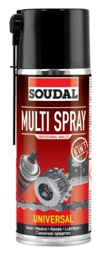 Многофункциональная смазка 400 мл Multi Spray SOUDAL детальное изображения