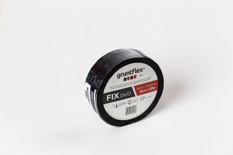 Лента самоклеящаяся Gruntflex FIX DUO как выглядит